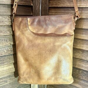 Margot Soft Brown Leather Crossbody Bag